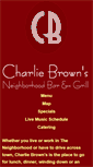 Mobile Screenshot of charlie-browns.com